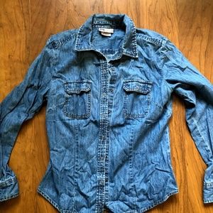 Button Down Denim Shirt